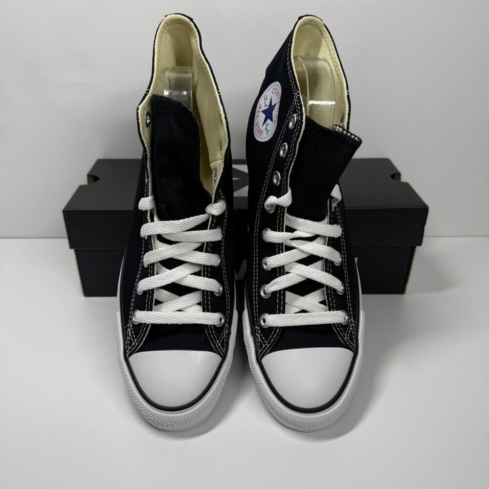 NIB • Chuck Taylor All Star HI Canvas BlackSize: Men’s 10 / Women’s 12 - Picture 3 of 6